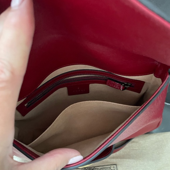 Gucci red Arli crossbody bag - Picture 2 of 5